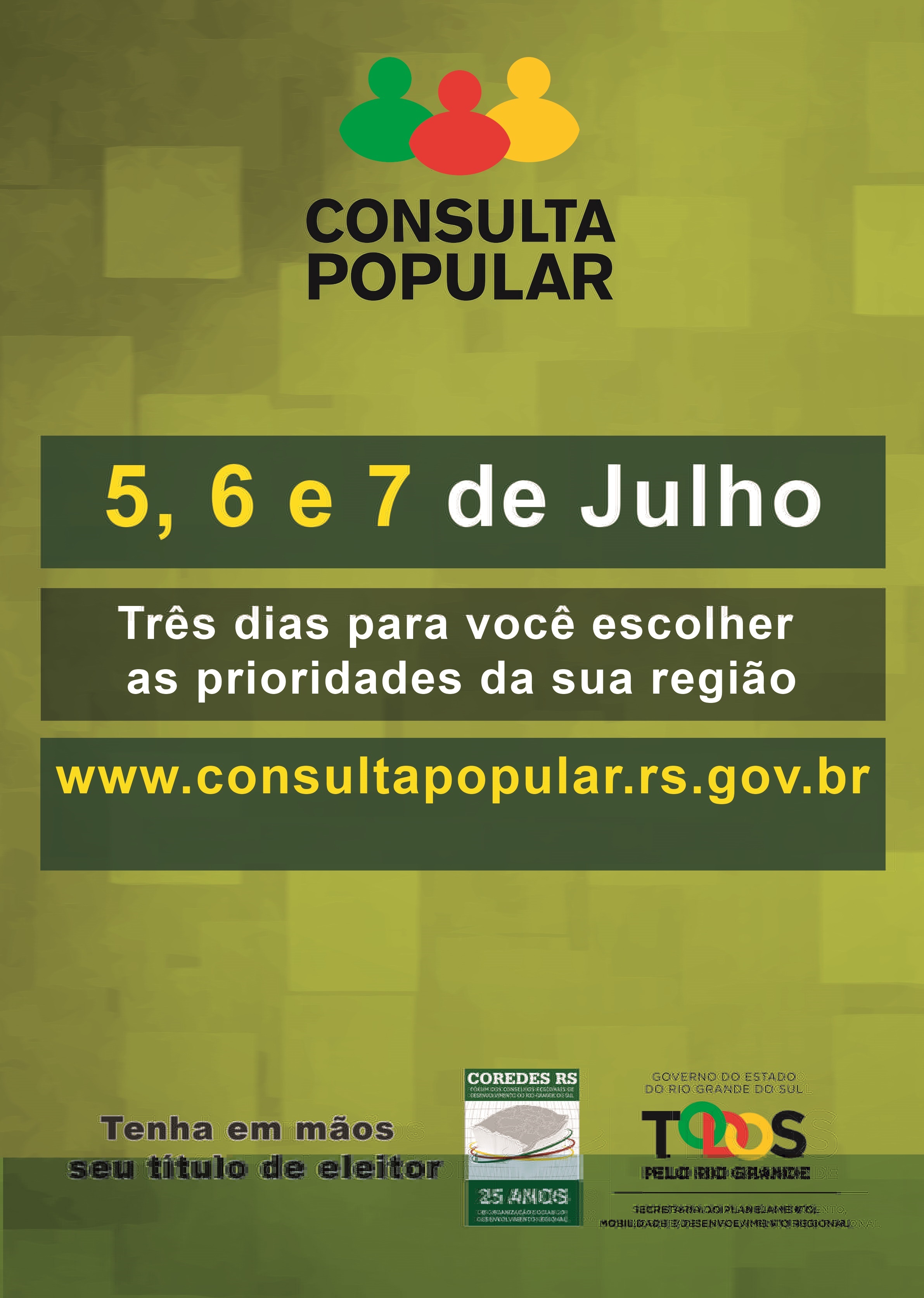 Consulta Popular! Participe!